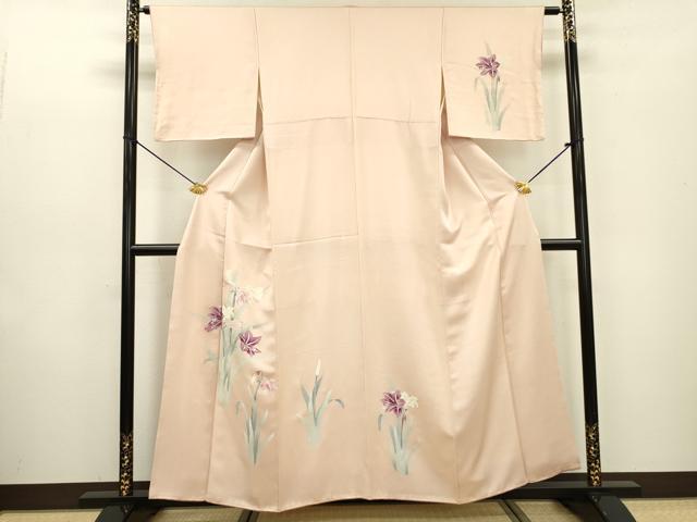 平和屋着物■訪問着 友禅 草花文 正絹 逸品 DABC6870fe