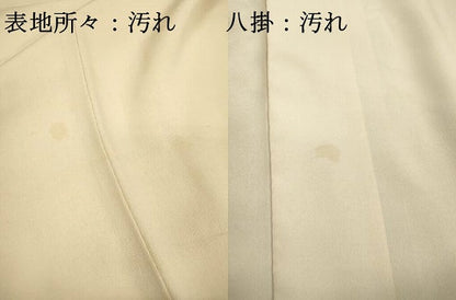 平和屋着物■訪問着 孔雀羽文 暈し染 金彩 正絹 逸品 DABC6884fe