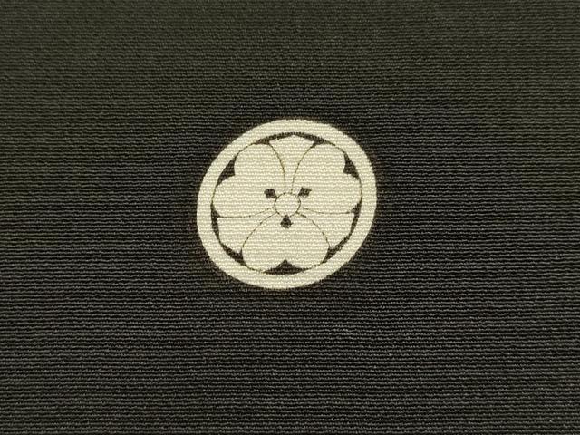 平和屋着物■豪華黒留袖　駒刺繍　花籠文　金彩　正絹　逸品　DABC6888fe