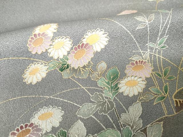 平和屋着物■色留訪問着 花籬文 暈し染め 金銀彩 やまと誂製 正絹 逸品 DABC7692ya