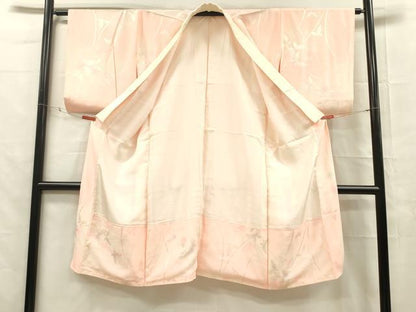 平和屋着物■長襦袢　袷　舞蝶文　暈し染め　正絹　逸品　DABC7713ya