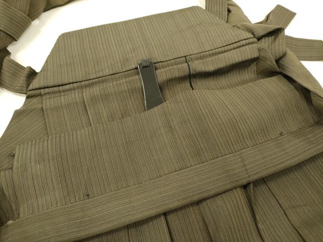 平和屋着物■男性　行灯袴　縞　正絹　逸品　DABC7749ya