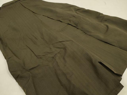 平和屋着物■男性　行灯袴　縞　正絹　逸品　DABC7749ya