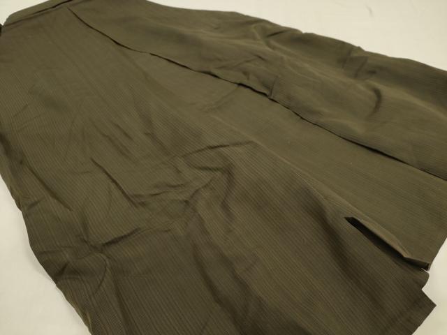 平和屋着物■男性　行灯袴　縞　正絹　逸品　DABC7749ya