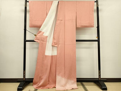 平和屋着物■豪華色留袖　絞り　霞文　正絹　逸品　DABC7764ya