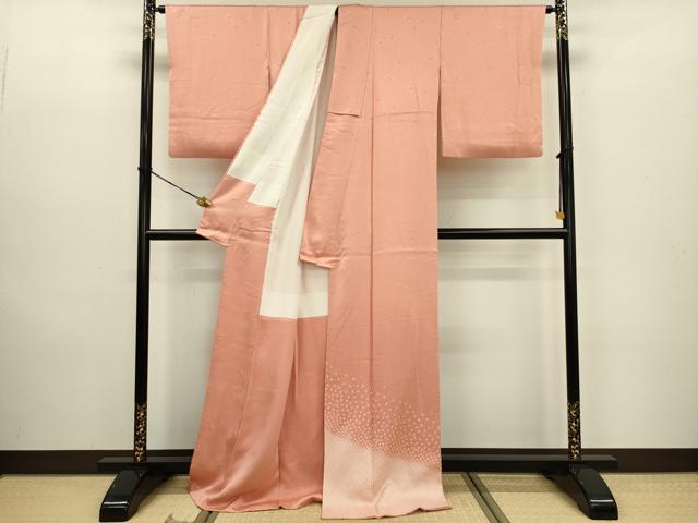 平和屋着物■豪華色留袖　絞り　霞文　正絹　逸品　DABC7764ya