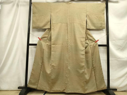 平和屋着物■上質な小紋 立波文 暈し染め 正絹 逸品 DABC7822ya