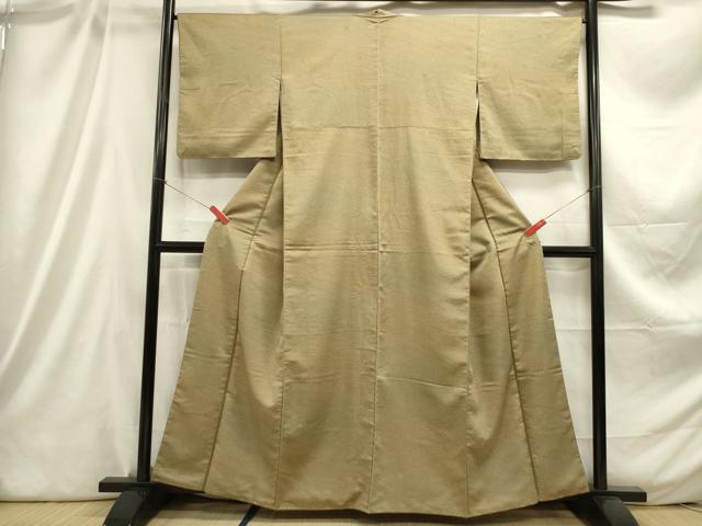 平和屋着物■上質な小紋 立波文 暈し染め 正絹 逸品 DABC7822ya