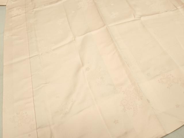 平和屋着物■長襦袢　袷　舞花文　桜色　正絹　逸品　DABC7838ya