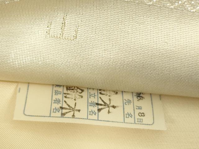 平和屋着物◎六通柄袋帯　樹林文　二重箔錦　正絹　逸品　DABC7852ya