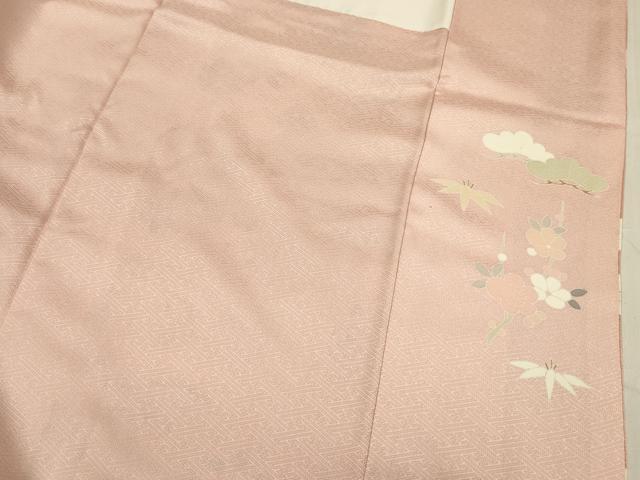 平和屋着物■訪問着 宝尽くし花文 暈し染め 金彩 正絹 逸品 DABC7926ya