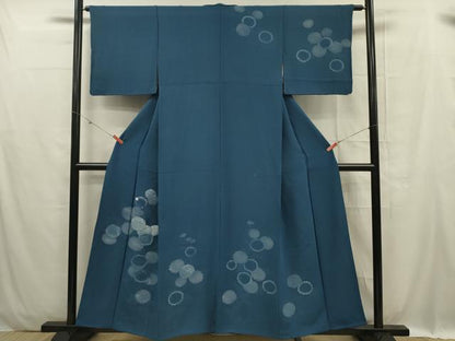 平和屋着物■訪問着 刺繍 草花文 正絹 逸品 DABC7928ya