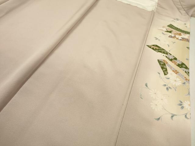 平和屋着物■豪華色留袖 束ね熨斗花文 金彩 正絹 逸品 DABC7939ya