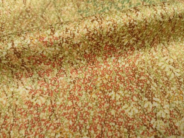 平和屋着物■上質な小紋 芝草文 暈し染め 正絹 逸品 DABC7950ya