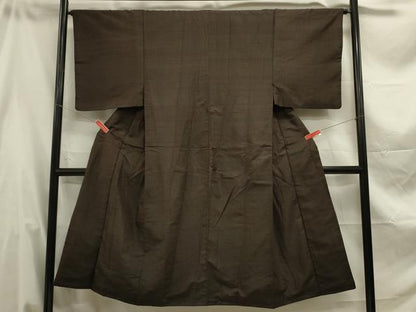 平和屋着物■男性 紬 縞 正絹 逸品 DABC7959ya