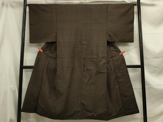 平和屋着物■男性 紬 縞 正絹 逸品 DABC7959ya