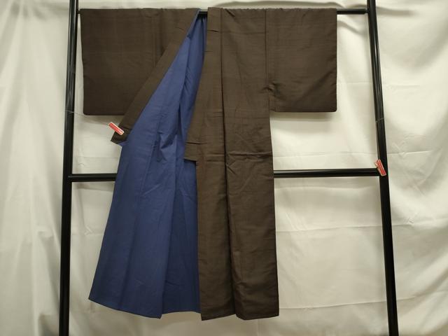 平和屋着物■男性 紬 縞 正絹 逸品 DABC7959ya