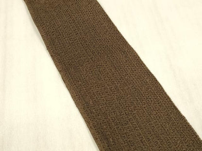 平和屋着物＊夏物 男性 角帯 黒茶色 正絹 逸品 DABC8001cm