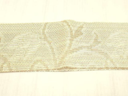 平和屋着物＊夏物 つけ帯 唐草文 正絹 逸品 DABC8004cm