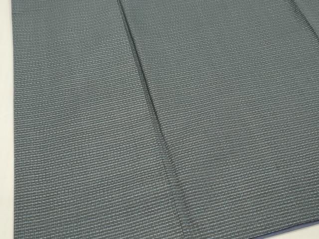 平和屋着物■男性 本場大島紬 アンサンブル 格子 正絹 逸品 DABC8035cm