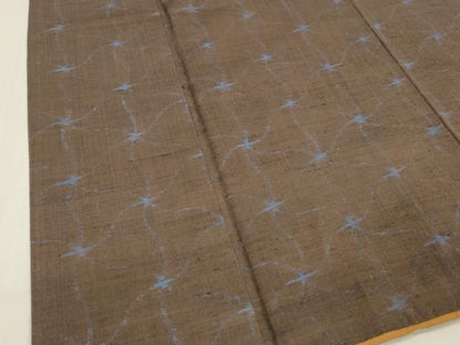 平和屋着物■上質な紬 抽象文様 正絹 逸品 DABC8043cm