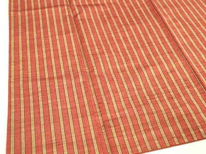 平和屋着物■上質な紬 間道 正絹 逸品 DABC8056cm