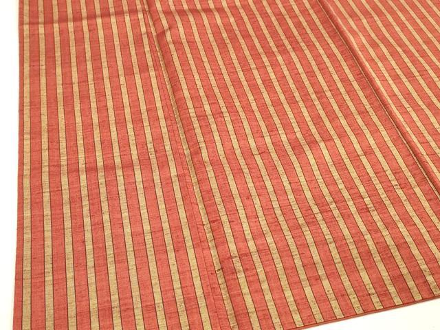 平和屋着物■上質な紬 間道 正絹 逸品 DABC8056cm