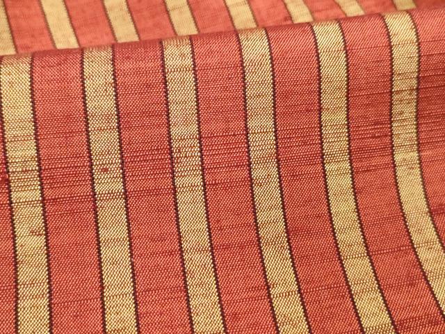 平和屋着物■上質な紬 間道 正絹 逸品 DABC8056cm