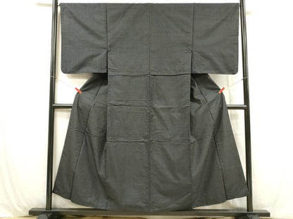 平和屋着物■男性　本場大島紬　100亀甲　総詰め　正絹　逸品　DABC8072cm