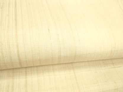 平和屋着物＊夏物 九寸名古屋帯 肌色 麻 逸品 DABC8081cm