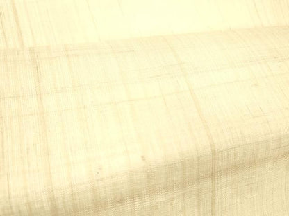 平和屋着物＊夏物 九寸名古屋帯 肌色 麻 逸品 DABC8081cm