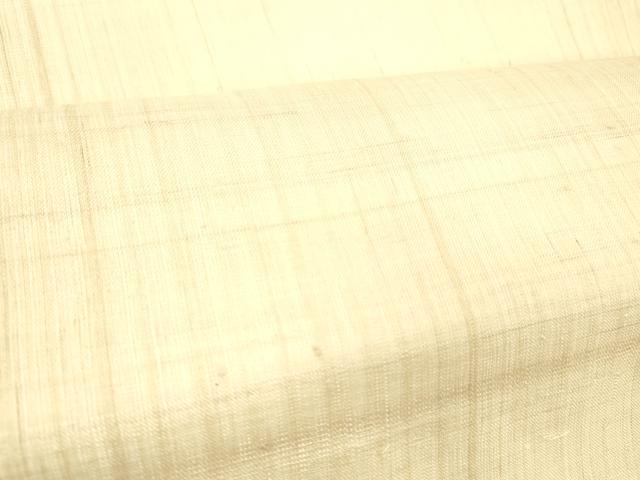 平和屋着物＊夏物 九寸名古屋帯 肌色 麻 逸品 DABC8081cm