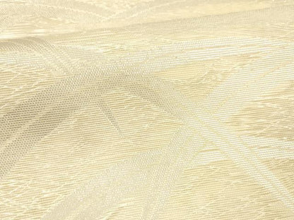 平和屋着物＊夏物 六通柄袋帯 草葉文 銀糸 正絹 逸品 DABC8083cm