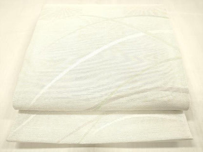 平和屋着物＊夏物 六通柄 京袋帯 草花文 DABC8094cm