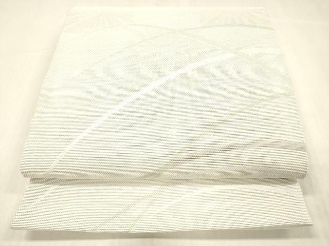 平和屋着物＊夏物 六通柄 京袋帯 草花文 DABC8094cm