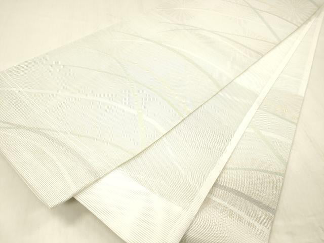 平和屋着物＊夏物 六通柄 京袋帯 草花文 DABC8094cm