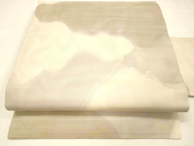 平和屋着物＊夏物 九寸名古屋帯 抽象文様 正絹 逸品 DABC8096cm