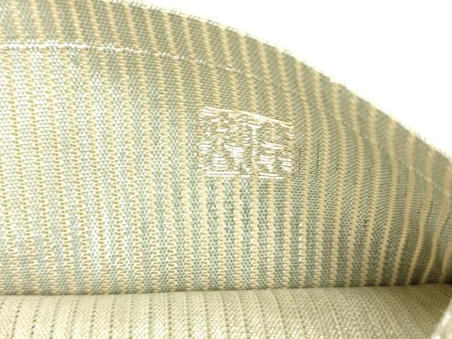 平和屋着物＊夏物 太鼓柄袋帯 唐織 作家物 杜若 金銀糸 引箔 正絹 逸品 DABC8109cm