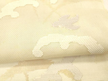 平和屋着物＊夏物 六通柄 本袋帯 立波飛鳥芝文 金糸 正絹 逸品 DABC8114cm