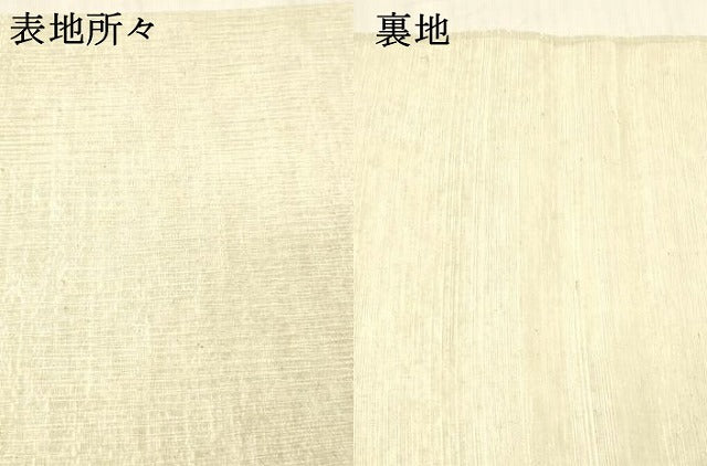 平和屋着物＊夏物 太鼓柄袋帯 夏虫草葉文 正絹 逸品 DABC8118cm