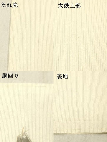 平和屋着物＊夏物　九寸名古屋帯　紫陽花　DABC8129cm