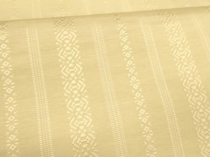 平和屋着物●本場筑前博多織 八寸名古屋帯 献上 飴色 正絹 逸品 DABC8150cm