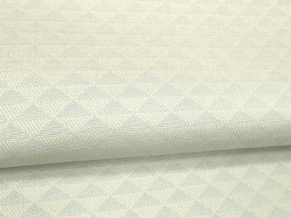 平和屋着物●両面　六通柄袋帯　間道　鱗文　正絹　逸品　DABC8153cm
