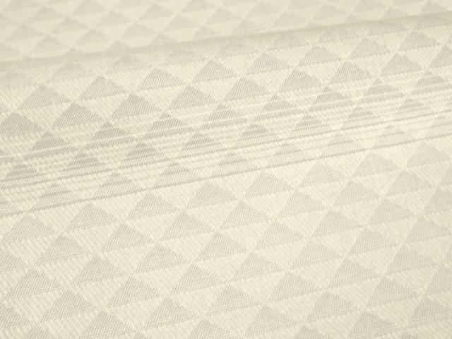 平和屋着物●両面　六通柄袋帯　間道　鱗文　正絹　逸品　DABC8153cm