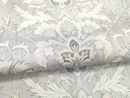 平和屋着物●六通柄袋帯 更紗花文 正絹 逸品 DABC8163cm