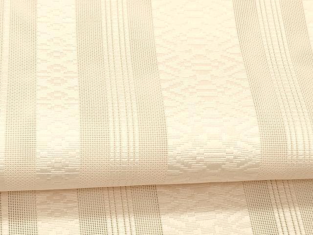 平和屋着物＊夏物　博多織　八寸名古屋帯　献上　珊瑚色　DABC8176cm