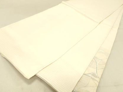 平和屋着物＊夏物　太鼓柄袋帯　丸文　金銀糸　正絹　逸品　DABC8180cm