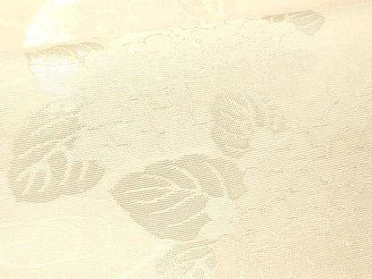 平和屋着物＊夏物 六通柄袋帯 流水紫陽花 銀糸 正絹 逸品 DABC8181cm