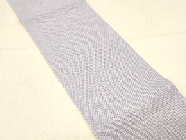 平和屋着物＊夏物 両面 半幅帯 藤紫色 霞文 DABC8184cm