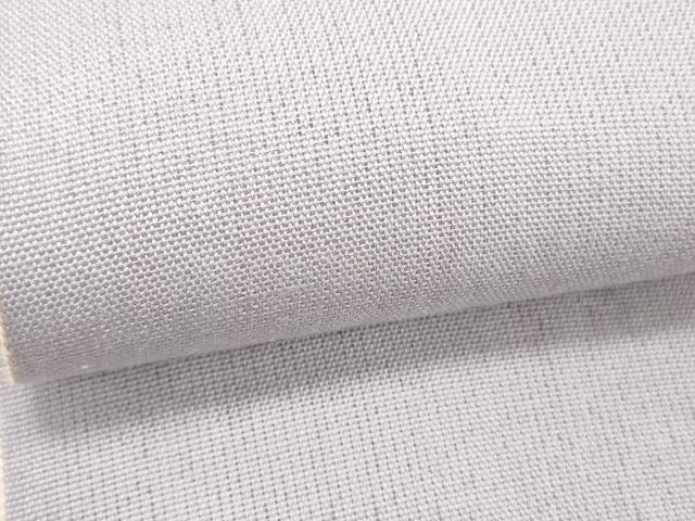 平和屋着物＊夏物 両面 半幅帯 藤紫色 霞文 DABC8184cm